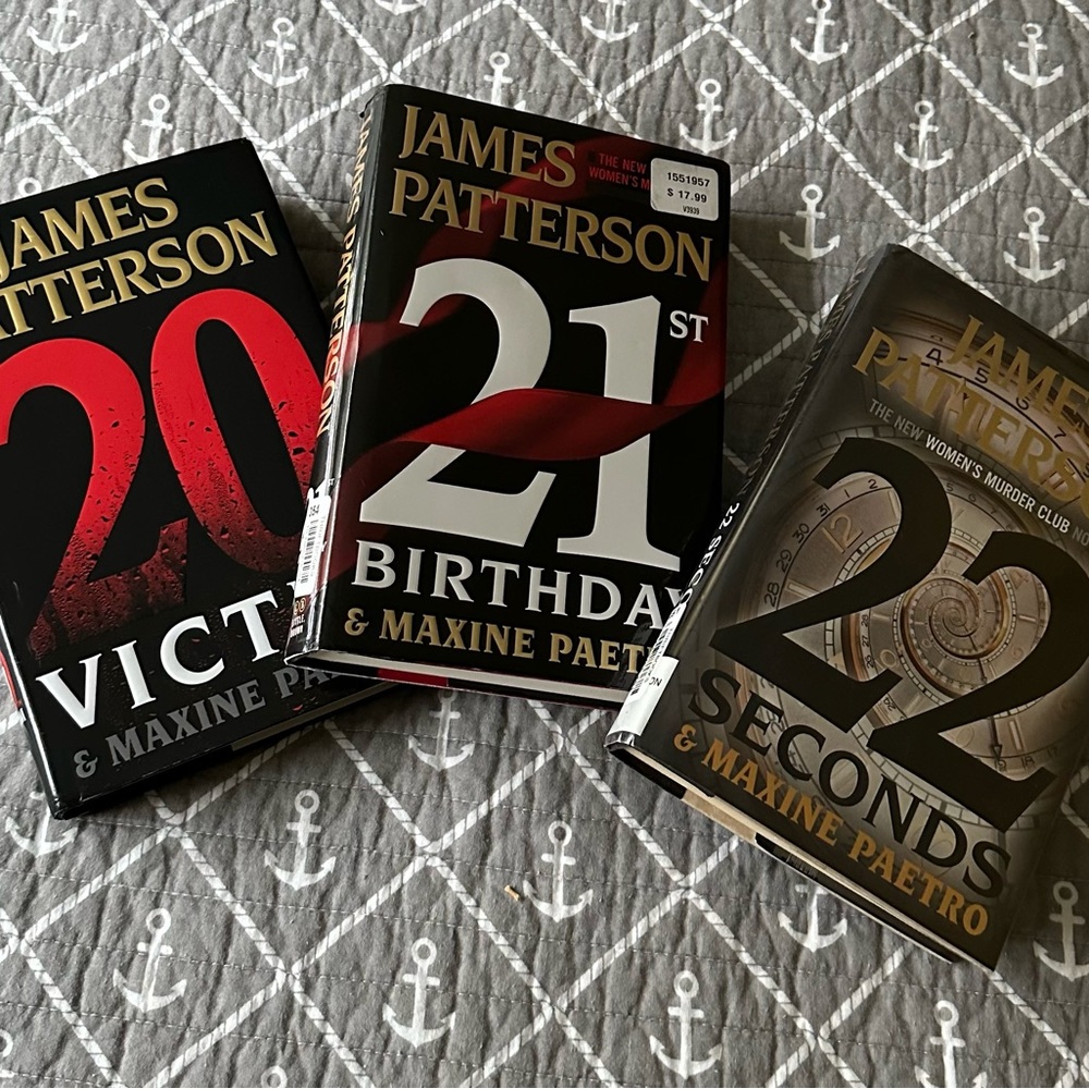 Women's Murder Club Series 3 Book Collection Set by James Patterson